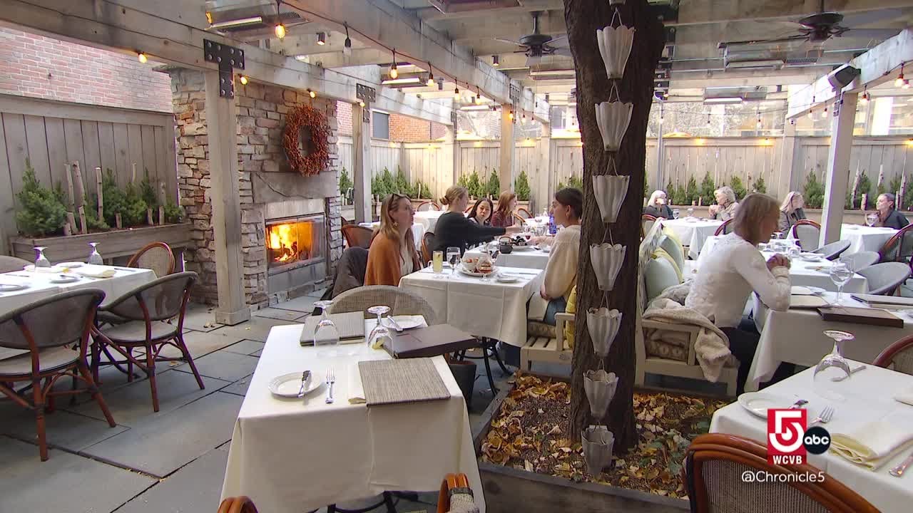 In Cambridge, one restaurant's outdoor dining experience will keep you warm in the winter