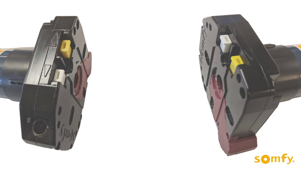Somfy Powered Rolling Shutter Setting limits for CMO RTS motor