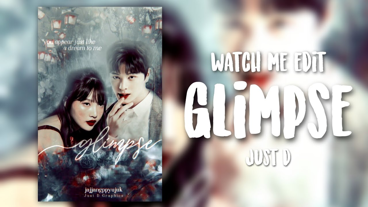 [WATCH ME EDIT] WATTPAD BOOK COVER (GLIMPSE FT. SUNGJOY BBYU) — IBISPAINT X