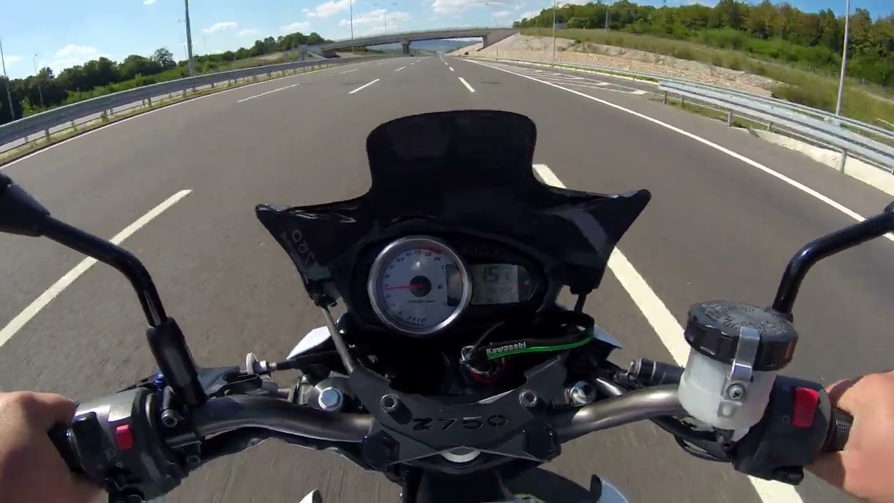 Kawasaki z750 | Yol Vlog