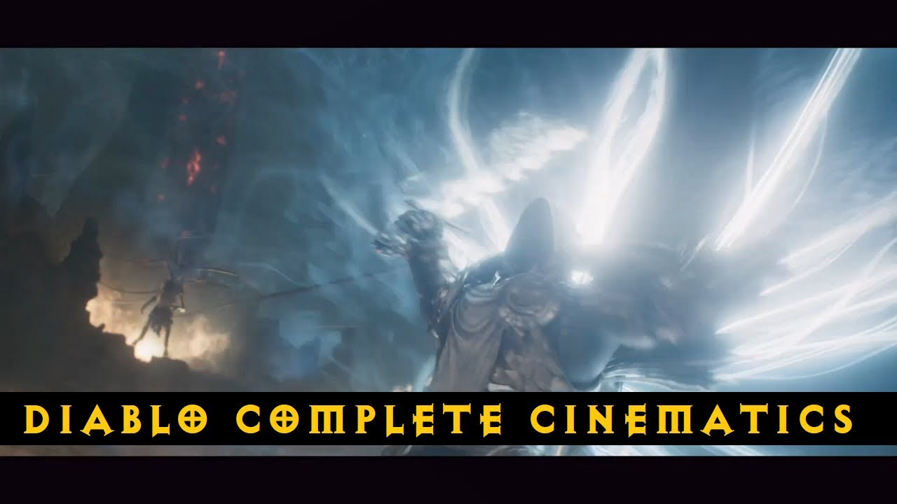 All Diablo Cinematics in Order (Diablo 1 to Diablo 4) with subtitles