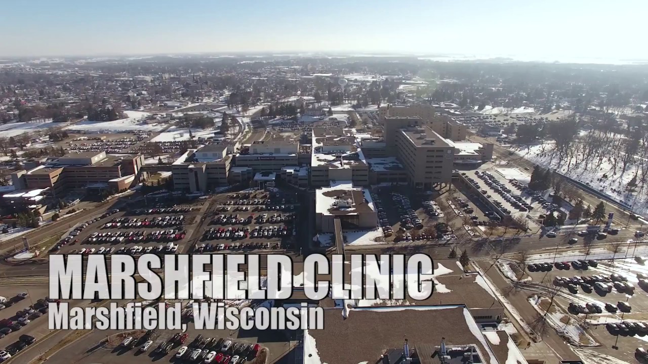 Aerial Video of Marshfield Clinic