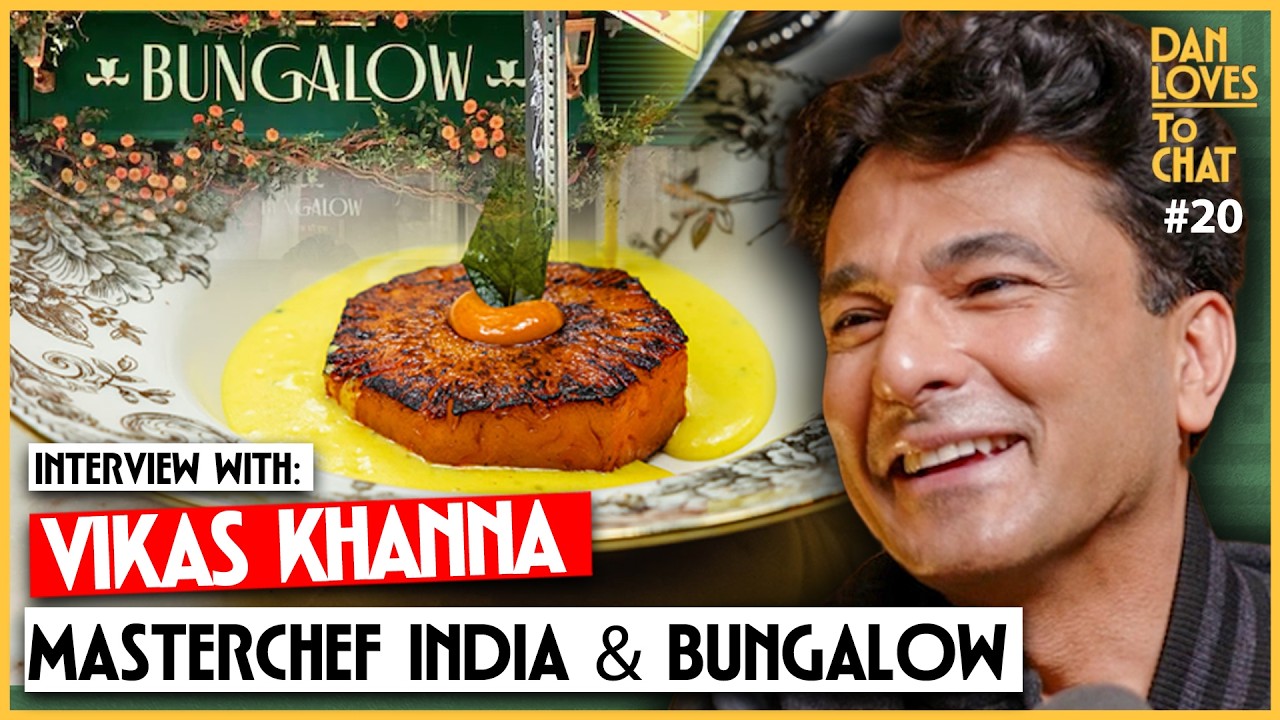 India's most famous chef: How I became a Masterchef & Why I only have 1 restaurant (Vikas Khanna)