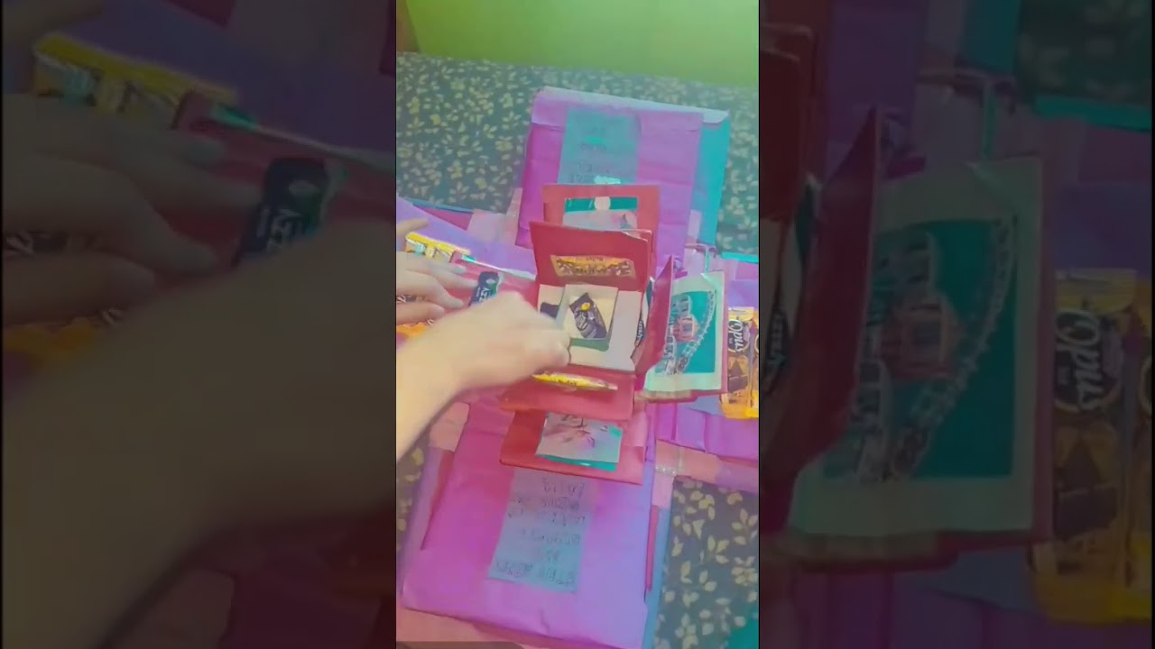 Explosion box for birthday. @creative crew 