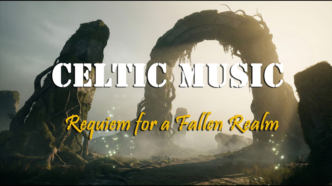 [Celtic Music] Ambient Music &Focus Music - Requiem for a Fallen Realm| Harp [No Ads]