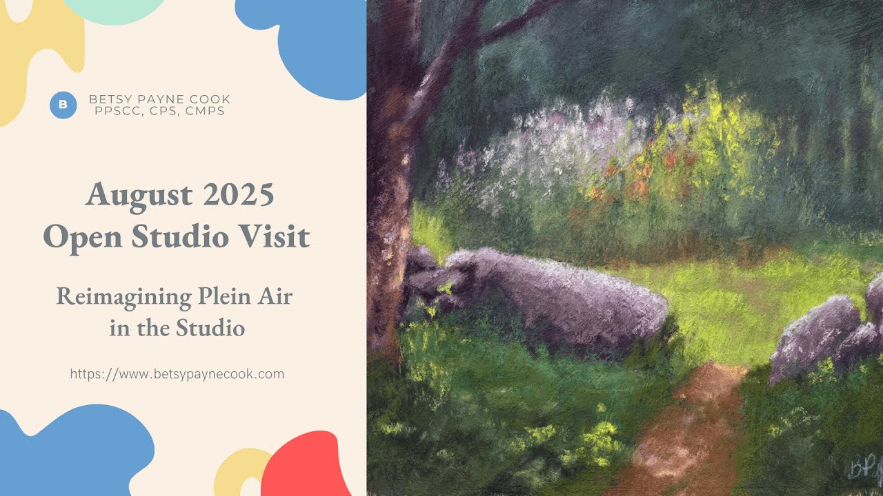 August 2025 - Open Studio - Reimagining Plein Air in the Studio