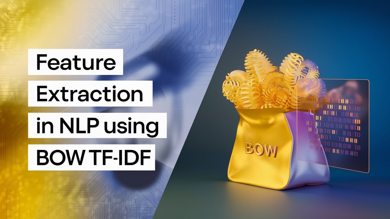 Feature Extraction techniques from text  - BOW and TF IDF|What is TF-IDF and bag of words in NLP