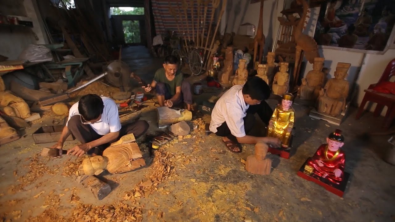 Chuyện đời  chuyện nghề: Nghề tạc tượng Vũ Lăng