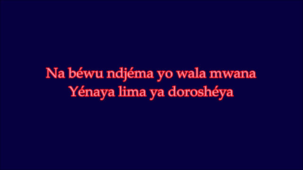Zainaba Ahmed - Yowa mwana (Paroles)