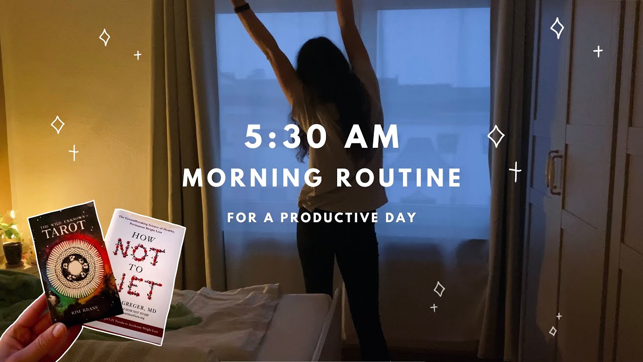 My 5:30 AM Winter Morning Routine 🌇