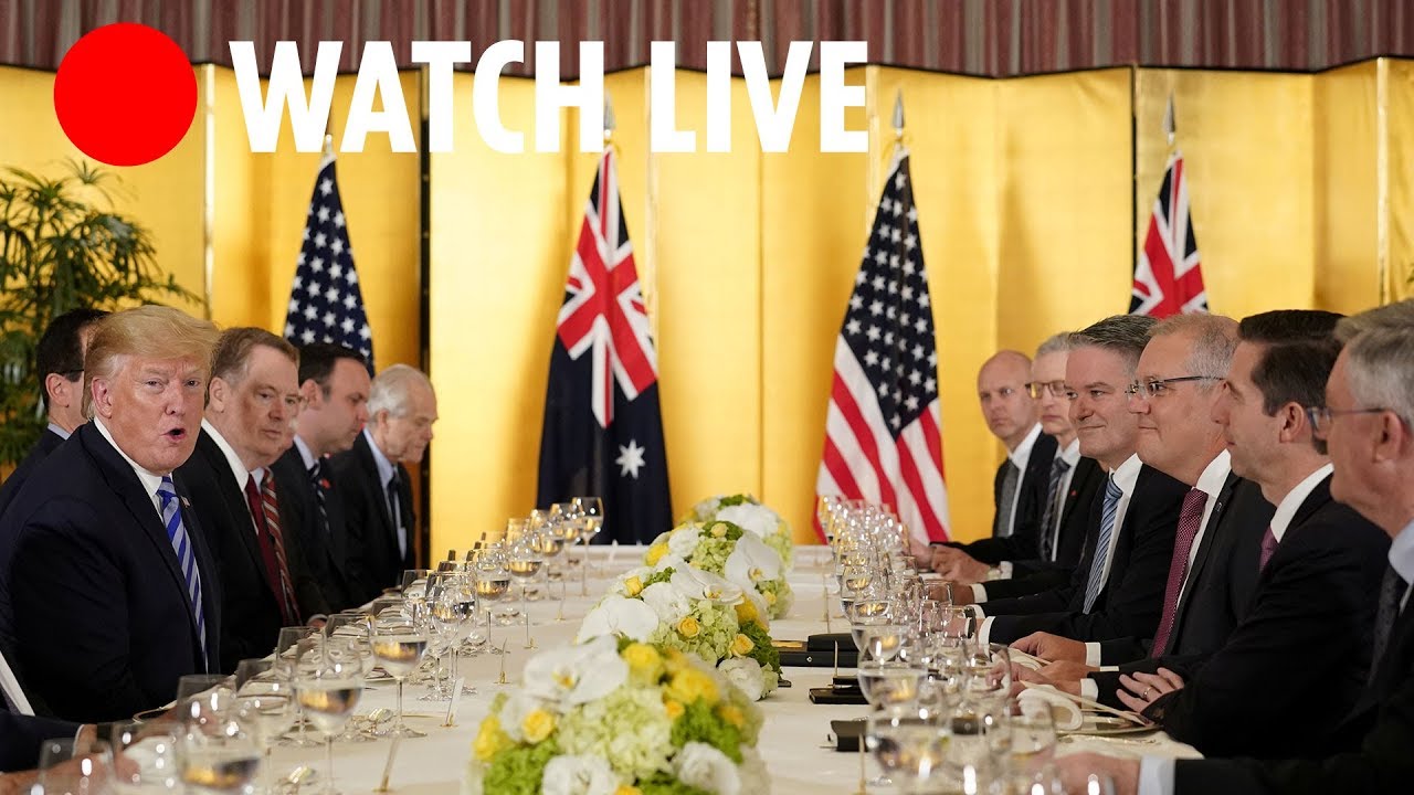 G20 leaders arrive to gala dinner in Osaka