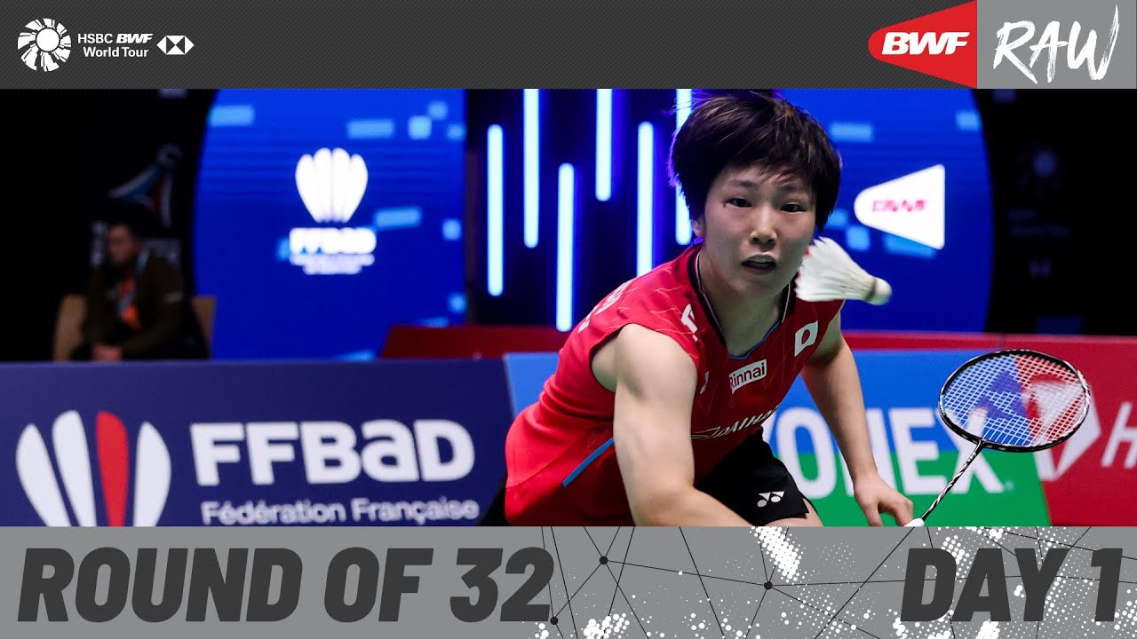 YONEX French Open 2025 | Day 1 | Court 2 | Round of 32