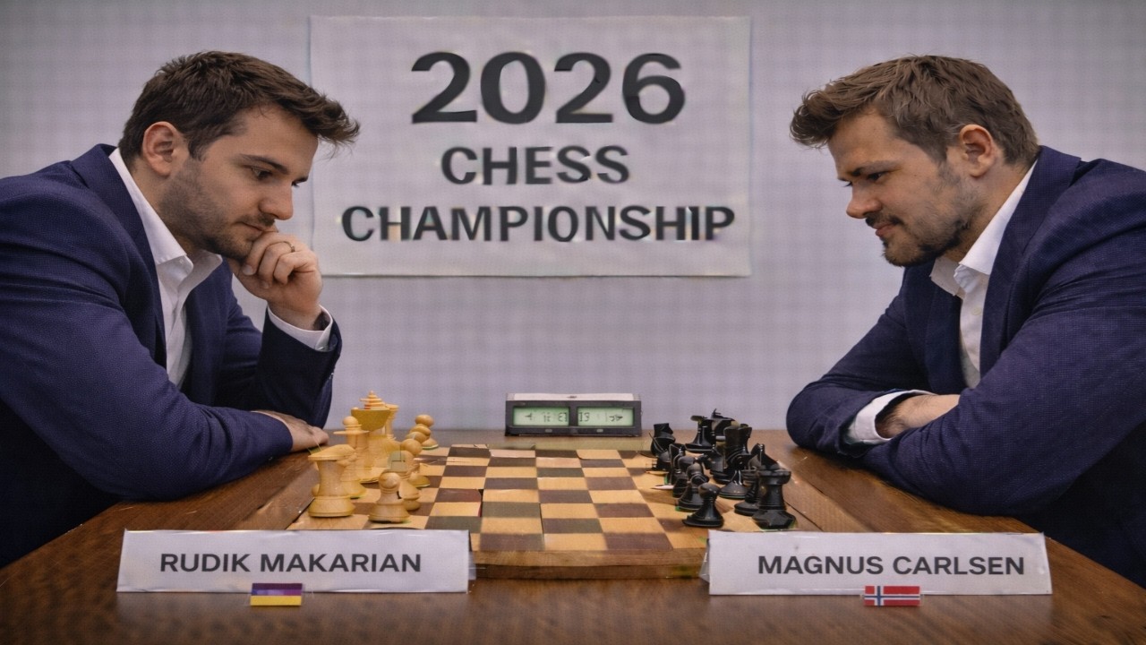 Rudik Makarian vs Magnus Carlsen // Titled Tuesday, February, 2026