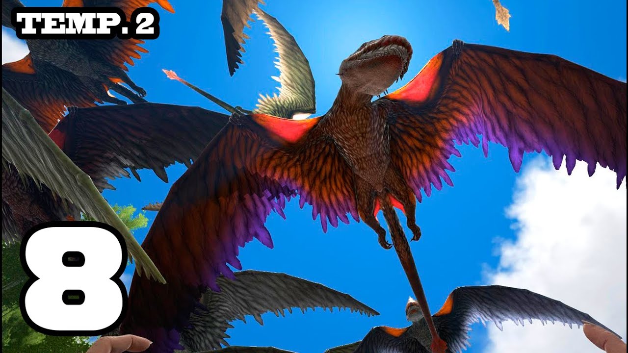DEMONIO VOLADOR!! ARK: Survival Evolved #8 Temporada 2