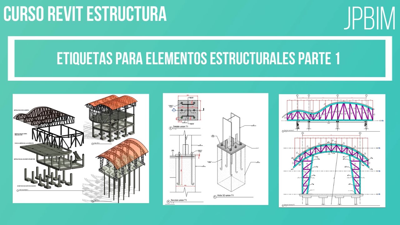 Video 45. Etiquetas para elementos estructurales (Parte 1) (CURSO REVIT ESTRUCTURA AVANZADO)