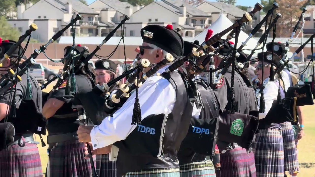 Bag Pipes and Drums from the Tucson Celtic Festival