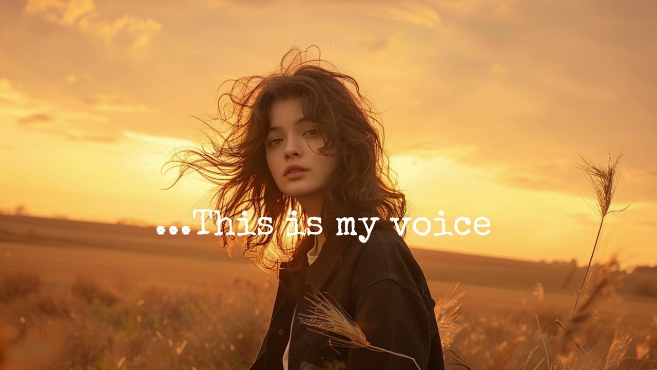 This Is My Voice | Empowering Pop Ballad (Official Visualizer)