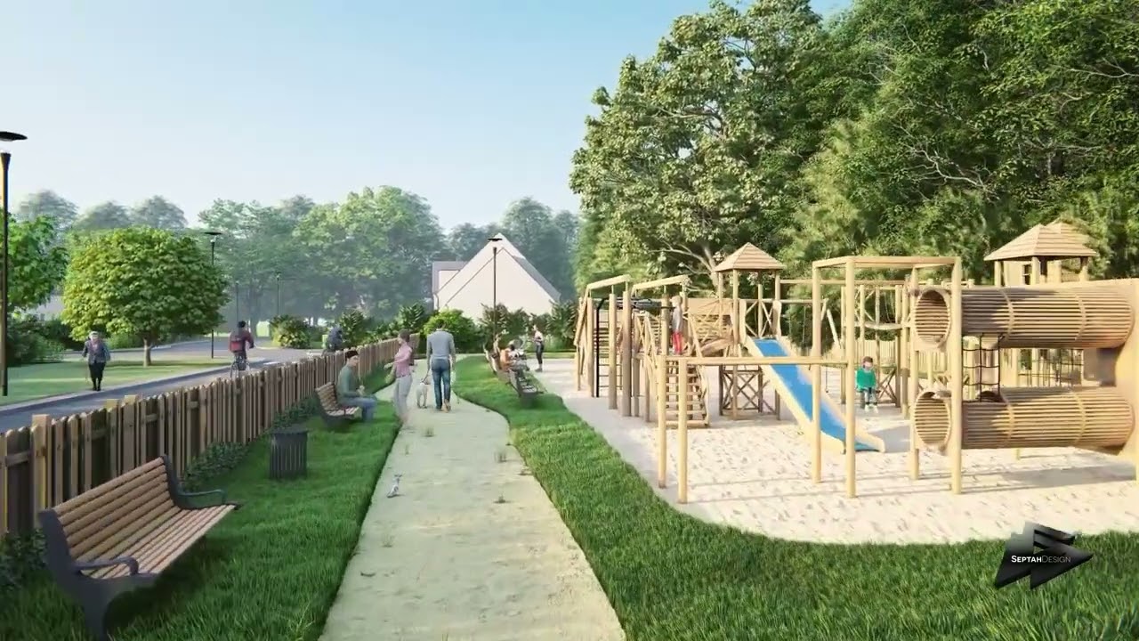 Vid&eacute;o d&rsquo;animation 3D r&eacute;alis&eacute;e sous Lumion par Septah Design | Lotissement