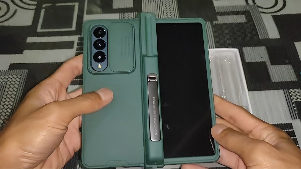 best galaxy z fold 4 cases - 4 in 1 nillkin case for galaxy z fold 4