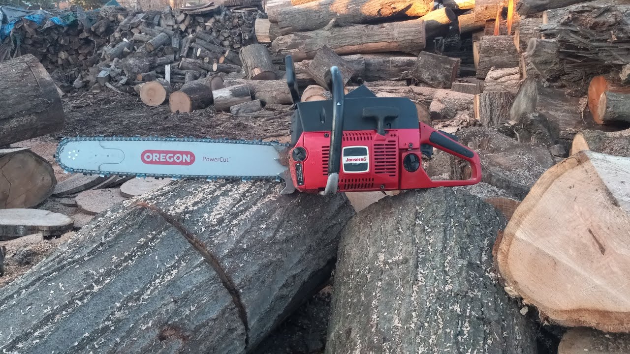 ported jonsered 670 first test cuts