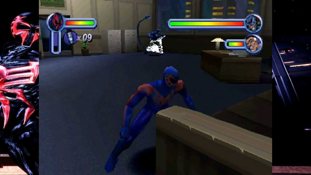 Let's Play PSX Again : Spiderman : Spiderman (2099) V.S. Scorpion