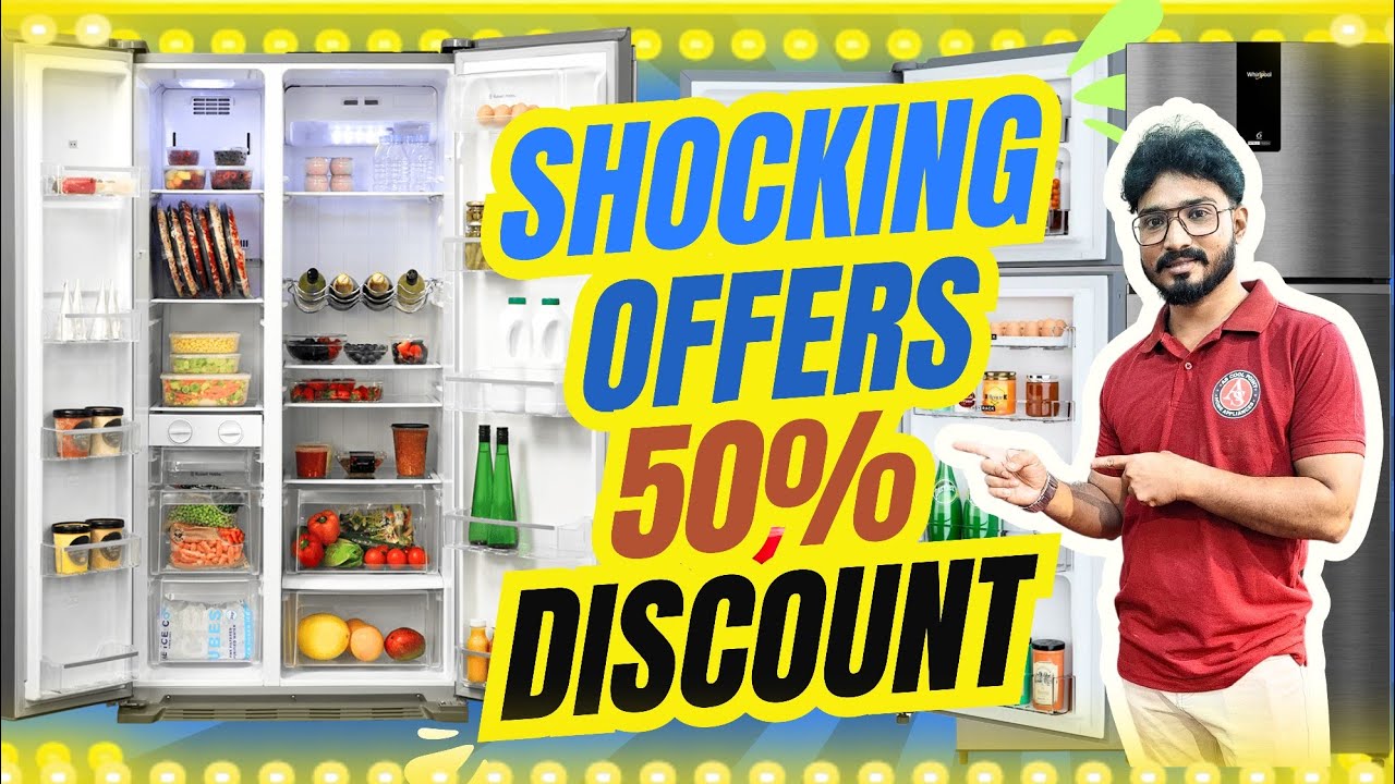 பாதி விலைக்கு புது பிரிட்ஜ் 🤩 | Mega sale 50% Fridge Offer 