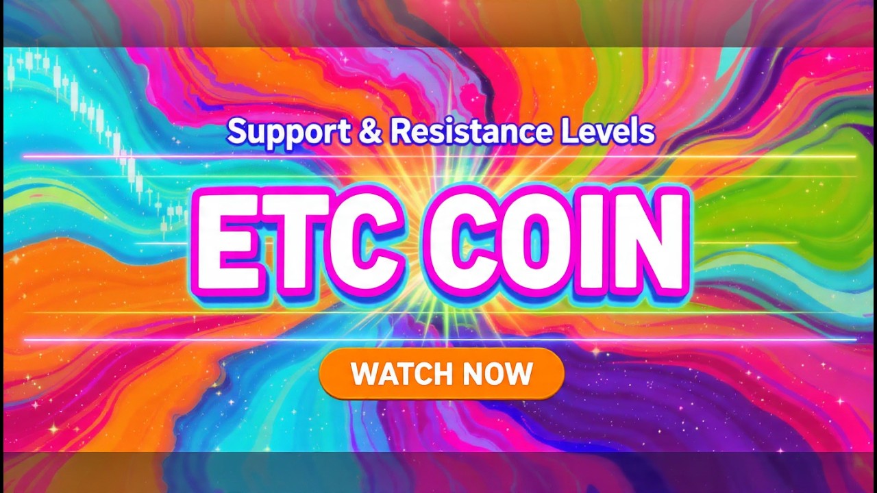 📊 ETC Coin Chart Analysis | Support & Resistance Levels I