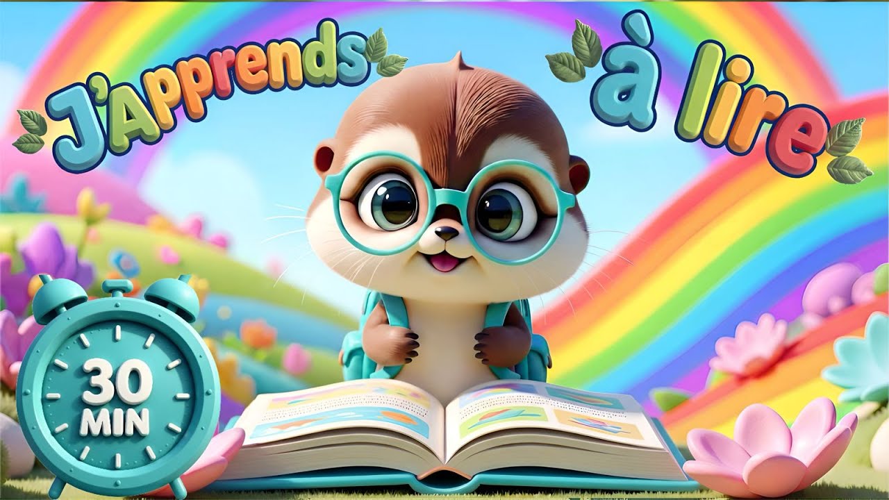 Apprendre à lire facilement : vidéo éducative en français | 30 minutes de lecture pour enfants