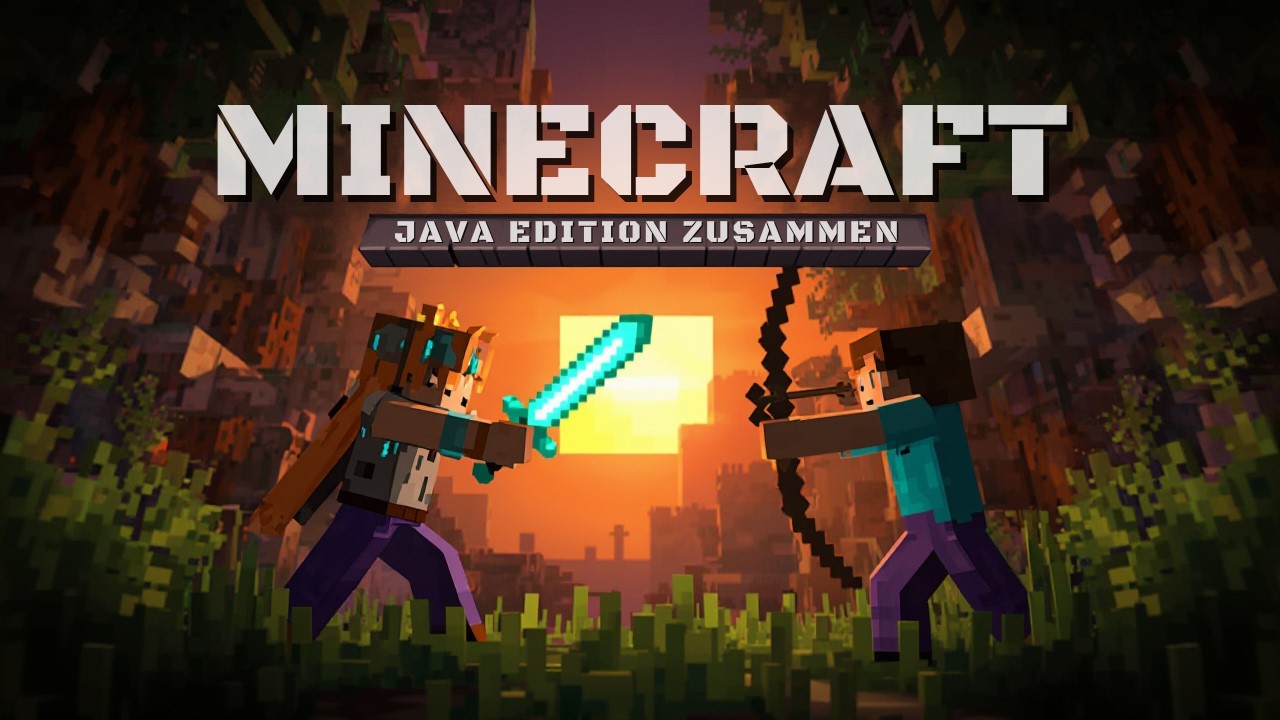 Zwei Bedrock Spieler Spielen Java