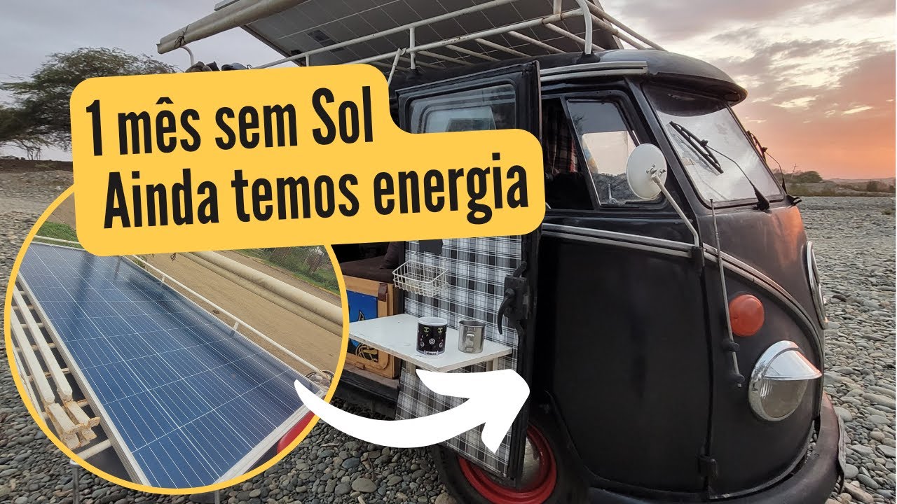 ENERGIA SOLAR na KOMBIHOME | Vanlife #motorhome