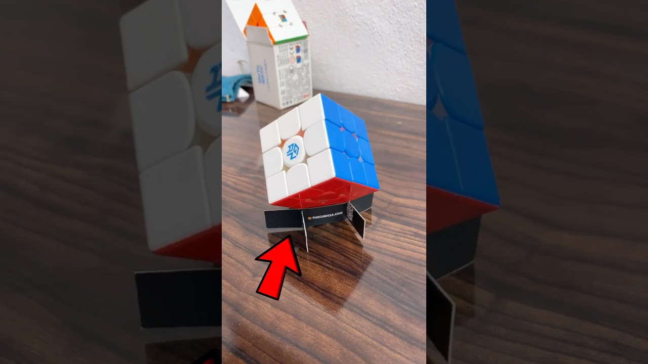 this DIY cube stand will shock you 🫢