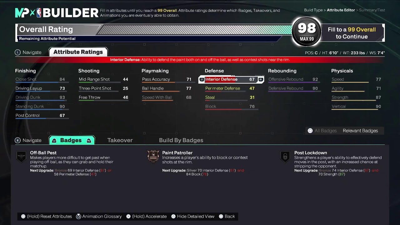 Making Stromile Swift build NBA2K 26