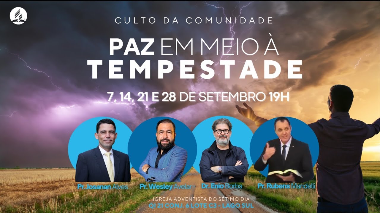 Culto da Comunidade | Paz em Meio a Tempestade | Pr. Josanan Alves (07/09/2025)