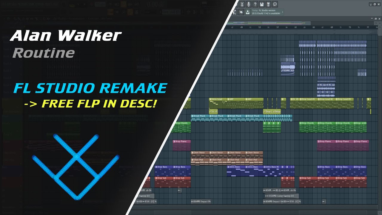 Alan Walker - Routine [REMAKE + FREE FLP]