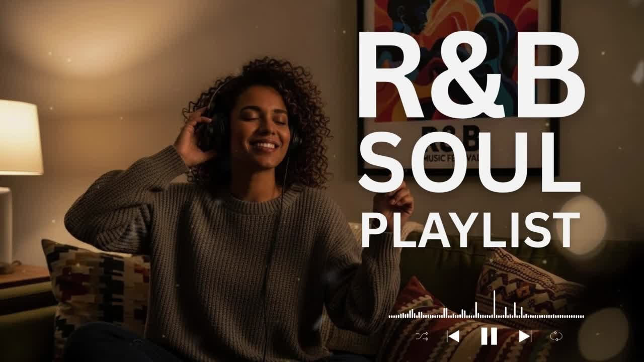 R&B Music Playlist – Soft Soul for Relaxation, Unwind, Stress Relief, Healing, Sleep