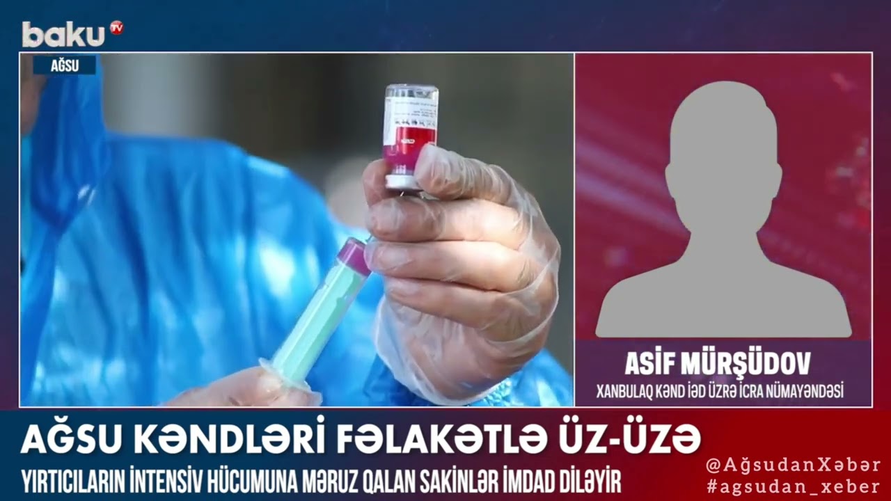 Ağsuda quduzluq xəstəliyi yayılır.