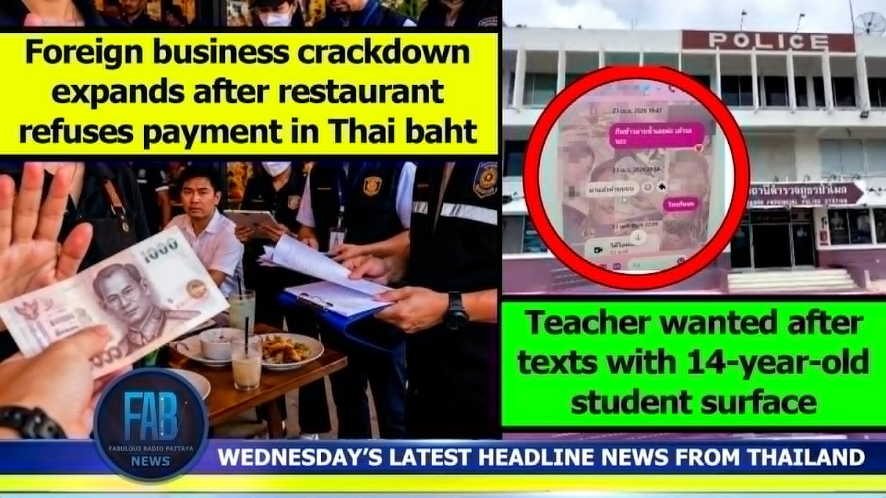 VERY LATEST NEWS FROM THAILAND in English (10 June 2026) from Fabulous Radio Pattaya