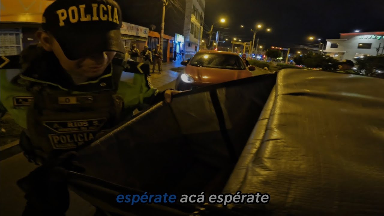 Intervención policial 😅 / trabajando con Didi Food 