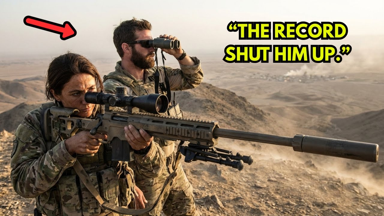 “Who’s She Even Aiming At?” In Live Combat a SEAL Commander Watched Her Set a 3,847Meter Kill Record