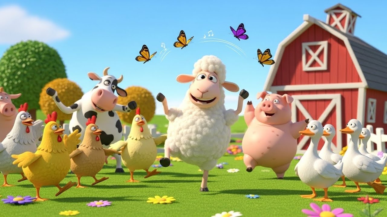 Baa Baa White Sheep Song | Fun Nursery Rhyme for Toddlers to Sing and Learn Colors