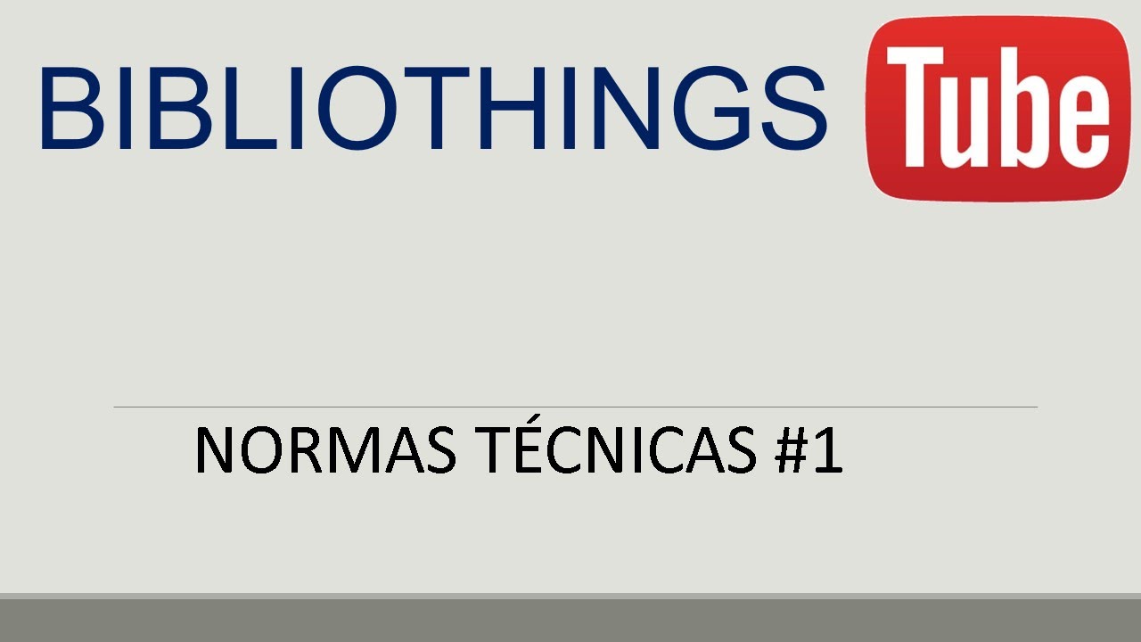 NORMAS TÉCNICAS #1