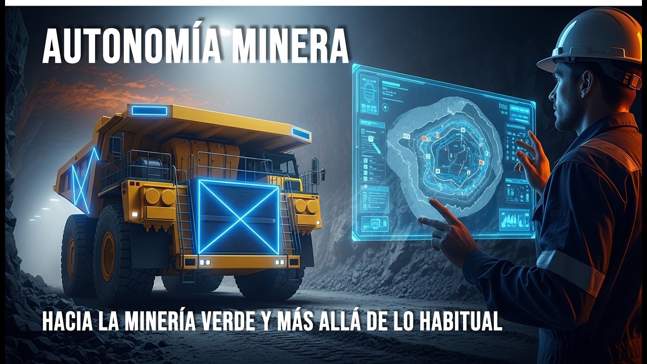 PRESENTE y futuro de la minería⚒️ AUTÓNOMA y la Revolución 4.0🤖: SMART Mining