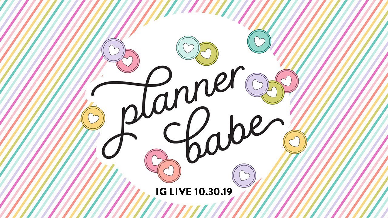 IG LIVE // Planner Babe!