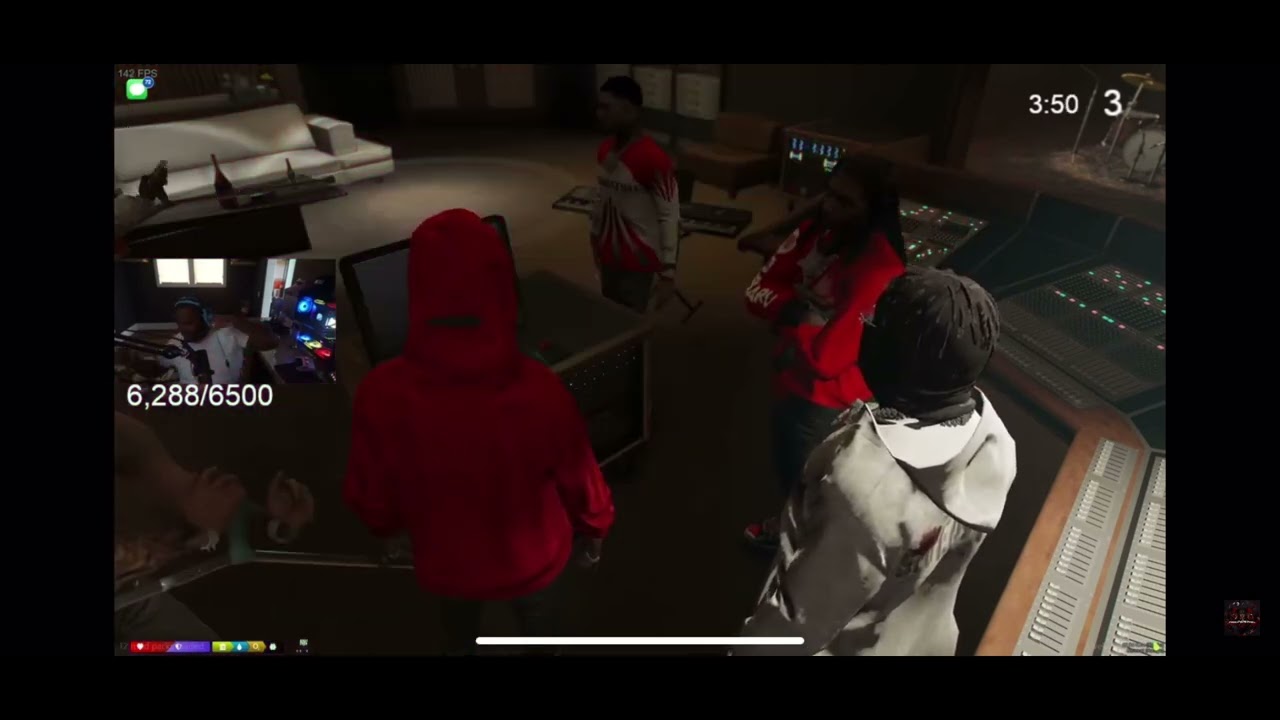 TEE GRIZZLEY reacts to renz1k - get back in studio | GTA RP | Whitelist