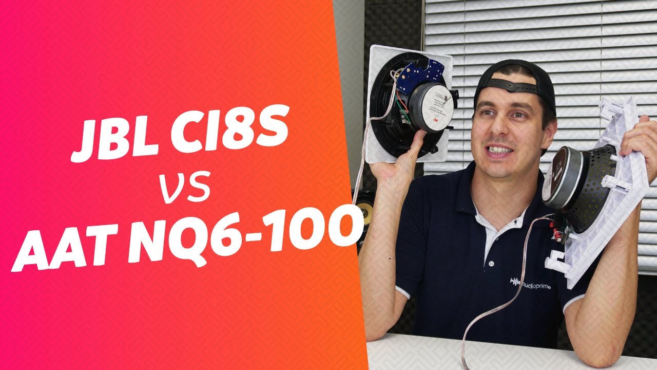 QUAL A MELHOR CAIXA DE SOM? JBL OU AAT? JBL CI 8 Polegadas ou AAT NQ 6 Polegadas? | AUDIO PRIME