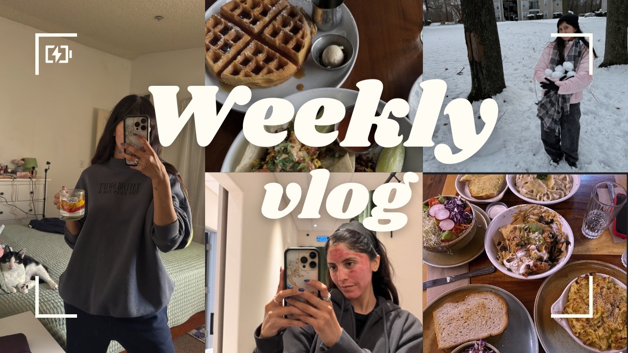 February Diaries: chatty vlog, micro needling, breakfast...