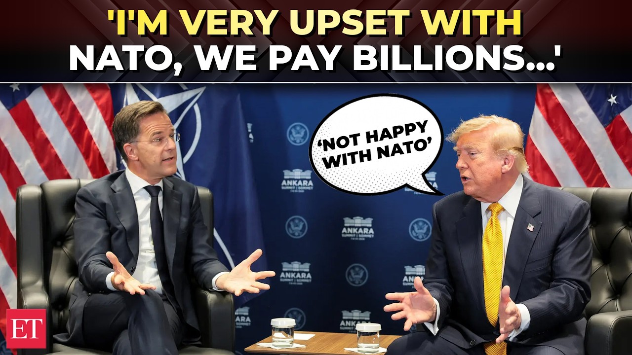 'We've been treated unfairly': Trump rips European NATO allies over US spending on Europe's security