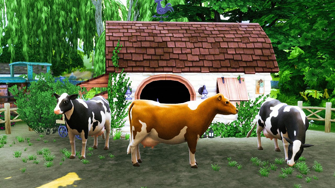 COMO COLOCAR MAIS ANIMAIS NO MESMO CELEIRO - VIDA CAMPESTRE - THE SIMS 4 TUTORIAL