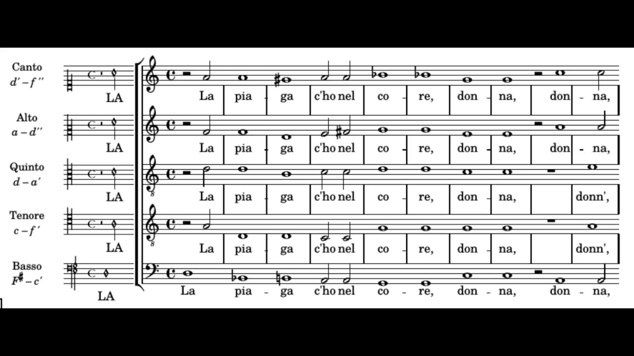 Monteverdi: La piaga c'ho nel core - Concerto Italiano
