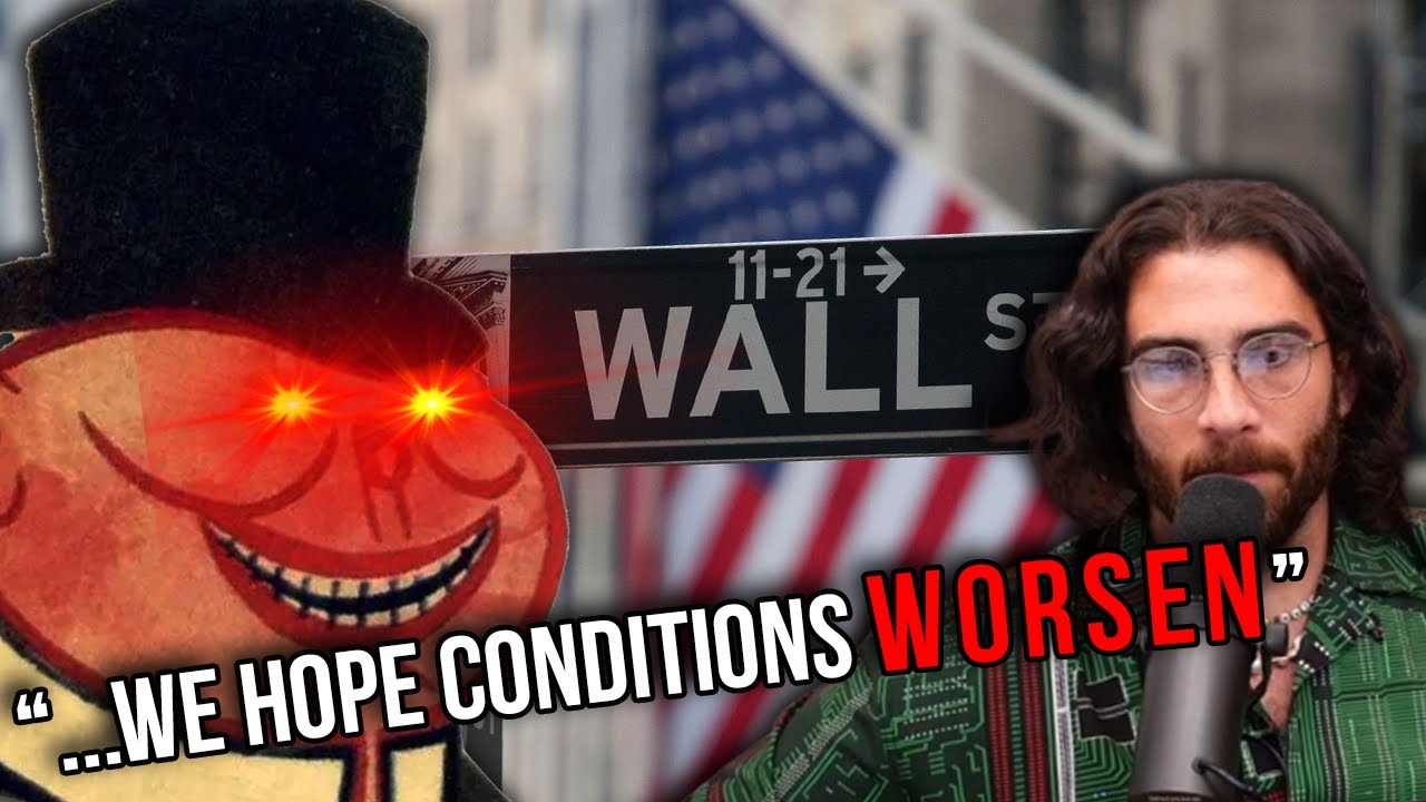 THE RICH WANT YOU TO STARVE